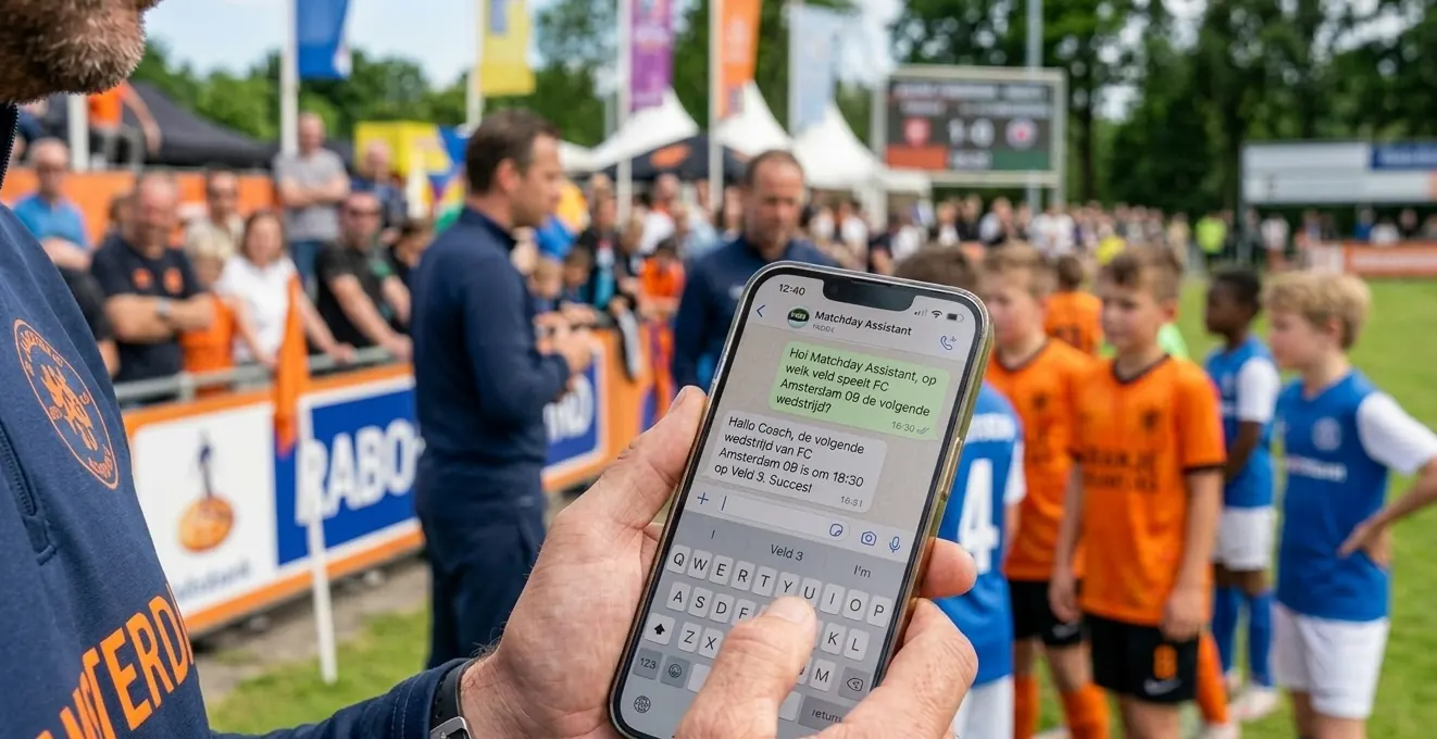 Coach gebruikt WhatsApp voor evenementencommunicatie