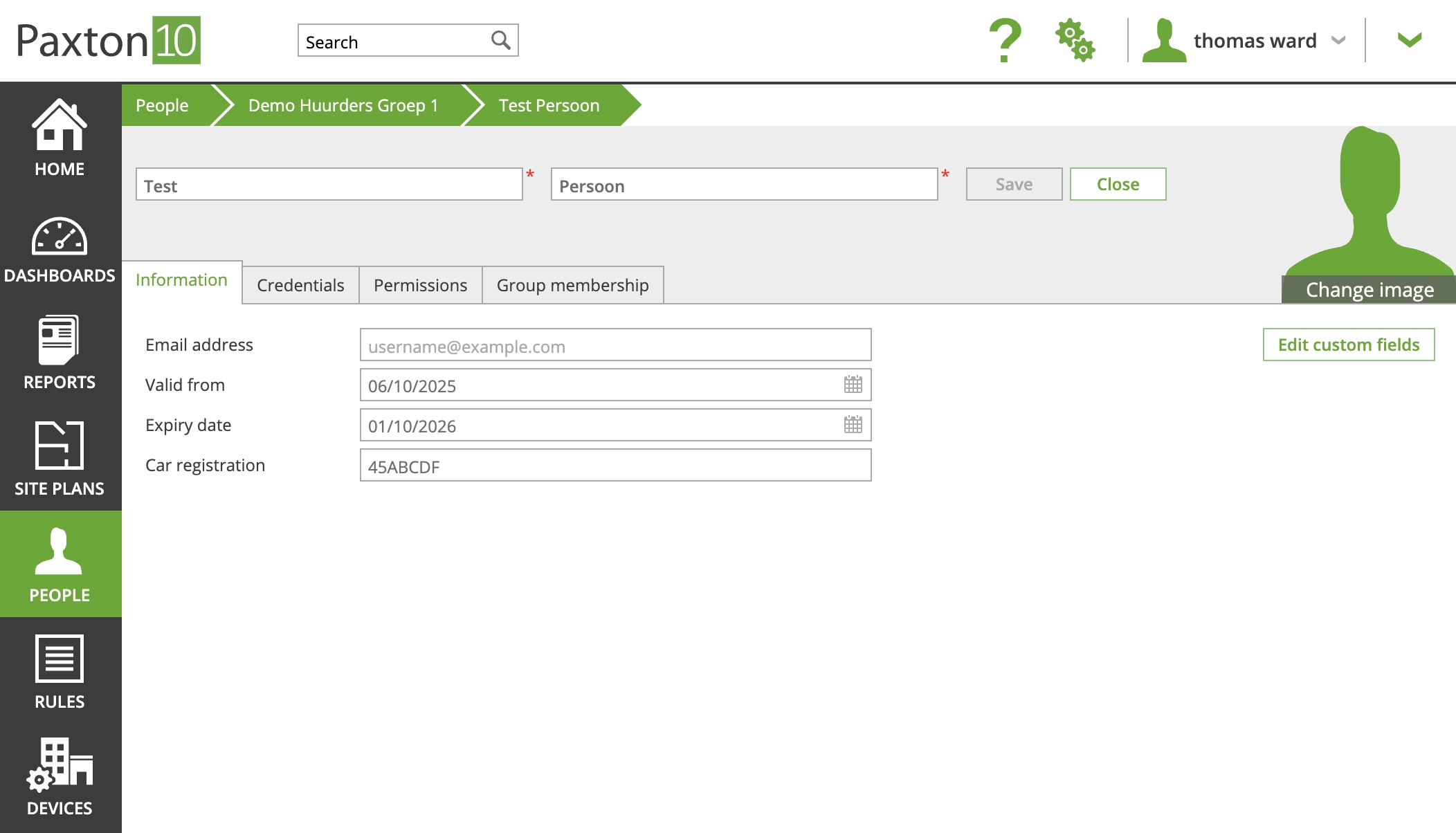 Paxton10 integratie met Revtek